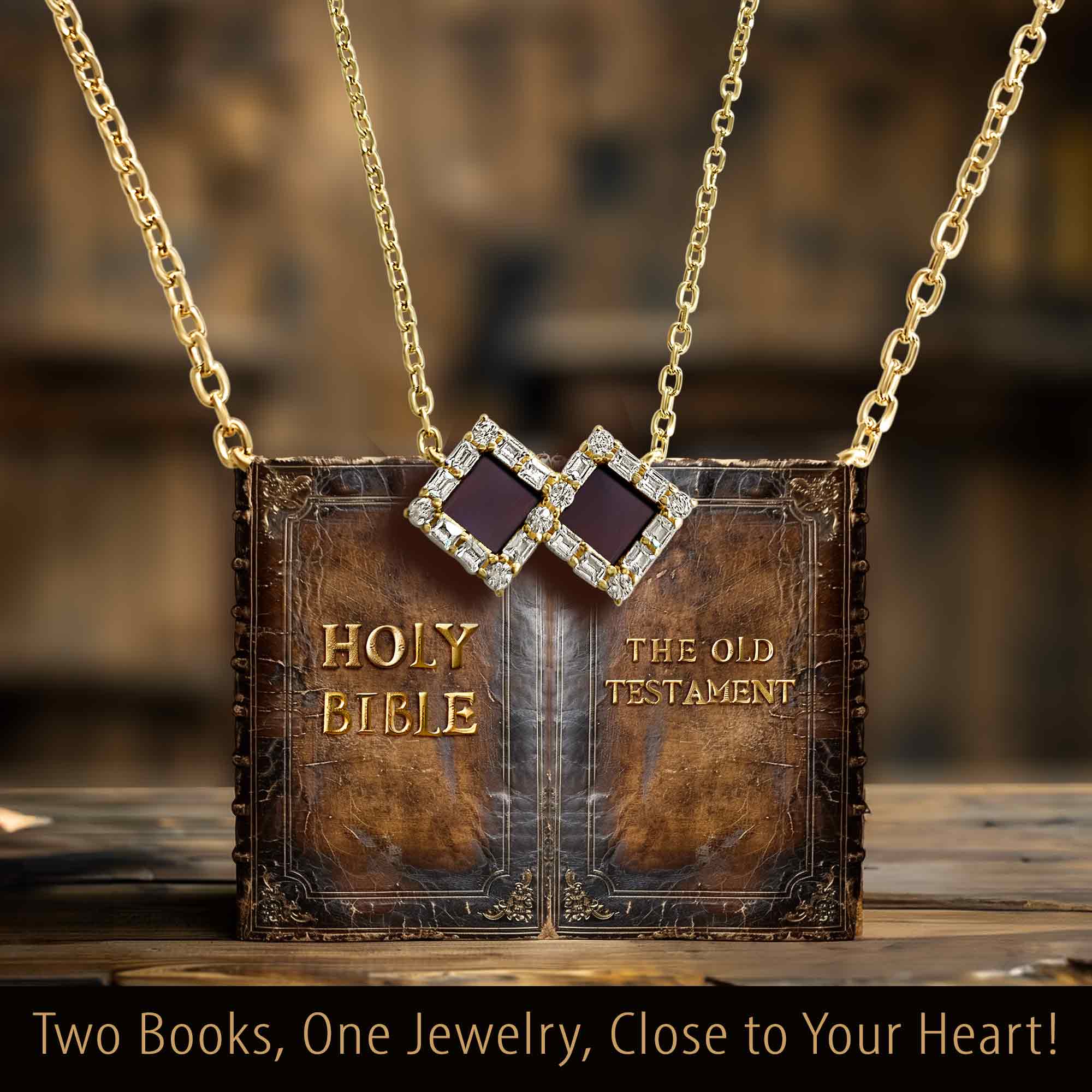 Jewelry Christian Cross Pendant with New Testament Bible Inside - My Nano Jewelry
